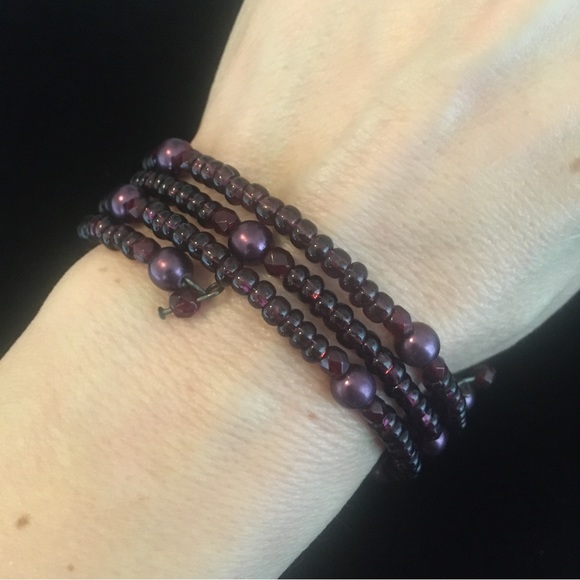 unknown Jewelry - Purple Beaded Bracelet